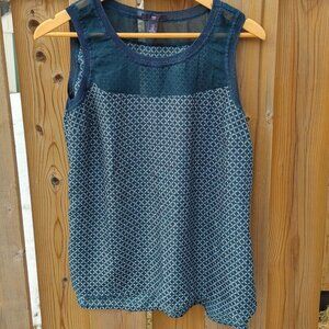 PRETTY GAP BLOUSE GEOMETRIC Medium Ladies Blouse